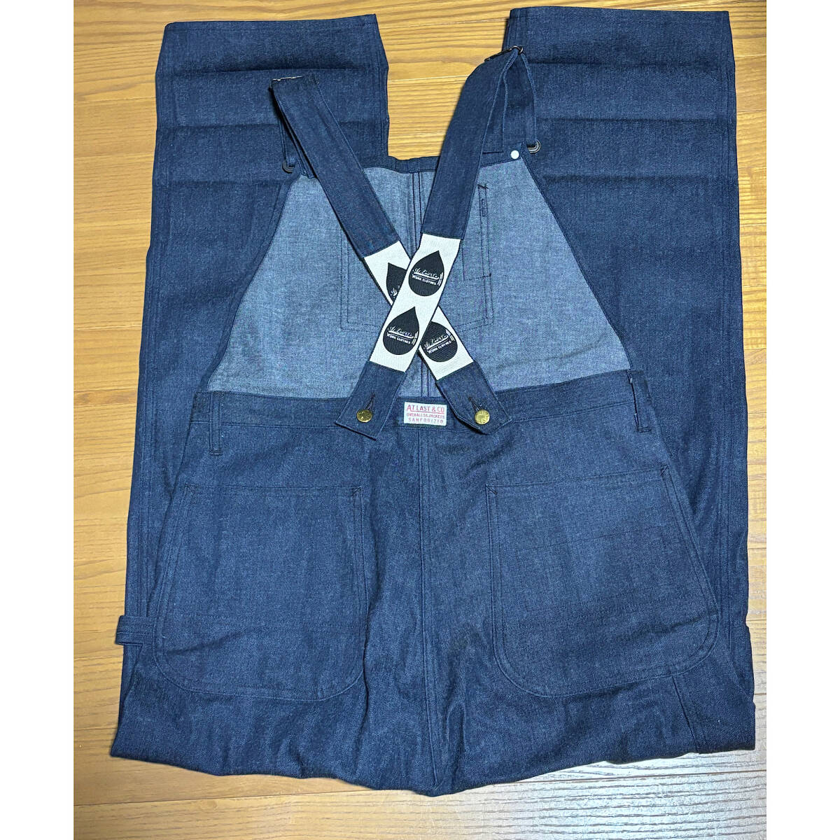 Atlast&co オーバーオール デニム　butcher productsアットラスト timeworn clothing