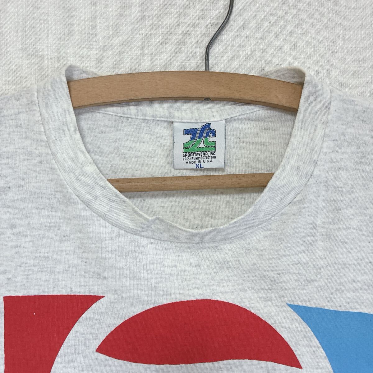 90s USA制 JESUS PEPSI COLA パロディ シングルステッチ Tシャツ キリスト 神 ペプシ コーラ 風刺 ユーモア 宗教 信仰 XL