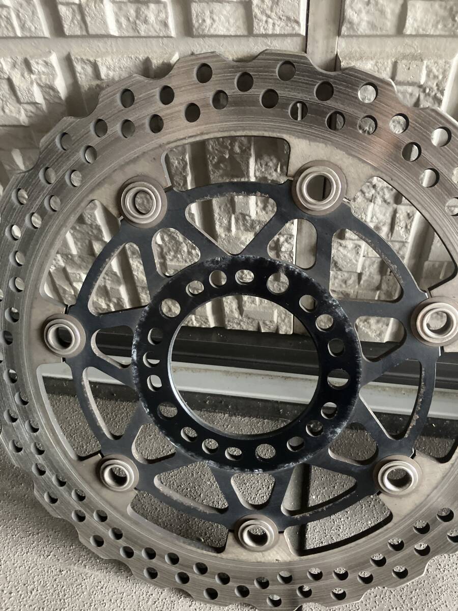 ダエグ　純正ディスクローターとブレーキパッドセット　ZRX1200DAEG