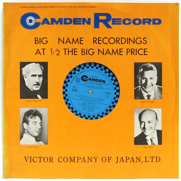 LP☆ アーティ・ショウ スイング（CAMDEN CL-5046）ARTIE SHAW Swings GRAMERCY FIVE バーニー・ケッセル ヘレン・フォレスト Imogene Lynn_画像7