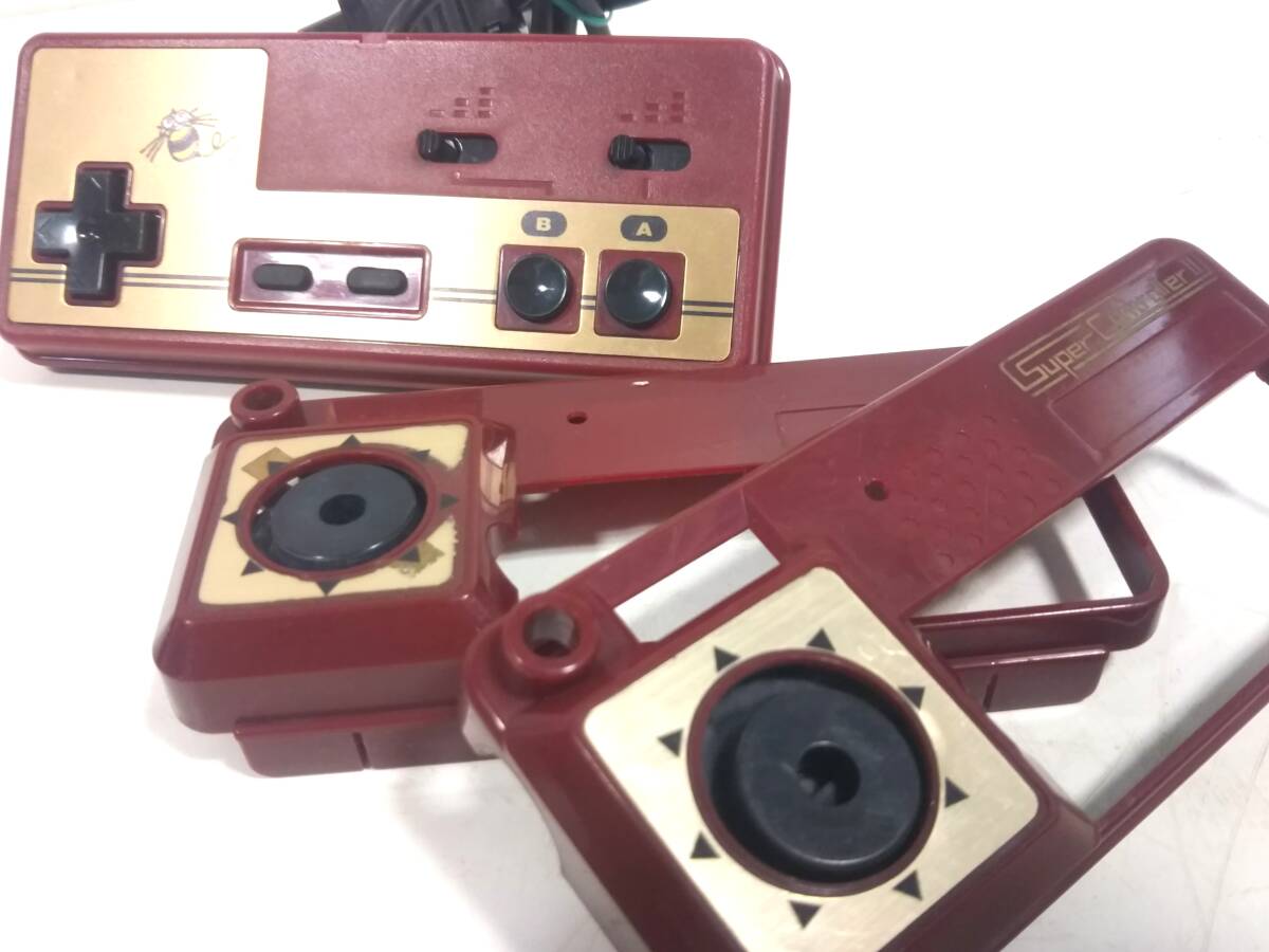 * nintendo Family компьютер Famicom работа электризация вместе не проверка совершенно утиль HVC-001 контроллер / игра soft имеется текущее состояние доставка 