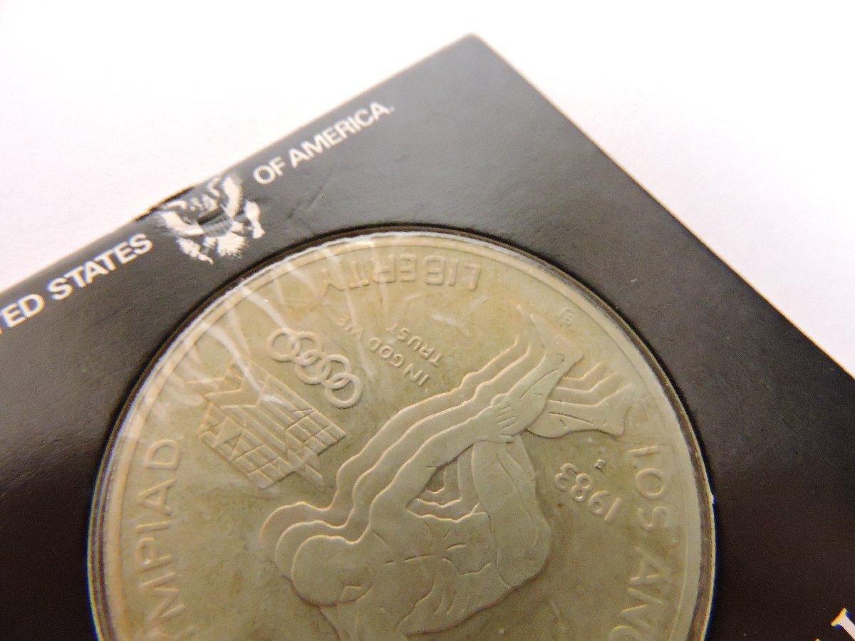 1983年ロサンゼルスオリンピック記念銀貨 fine 900 silver 記念銀貨 1983 ロサンゼルスオリンピック シルバー900 プルーフ