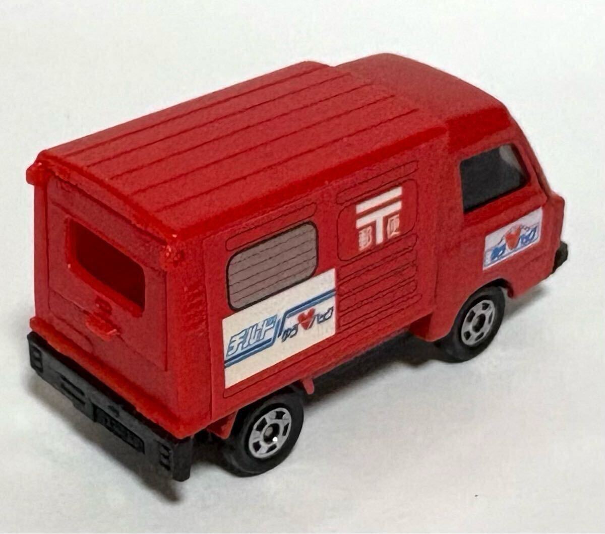  Tomica 67 Subaru Sambar почтовая машина сделано в Китае изначальный без коробки .