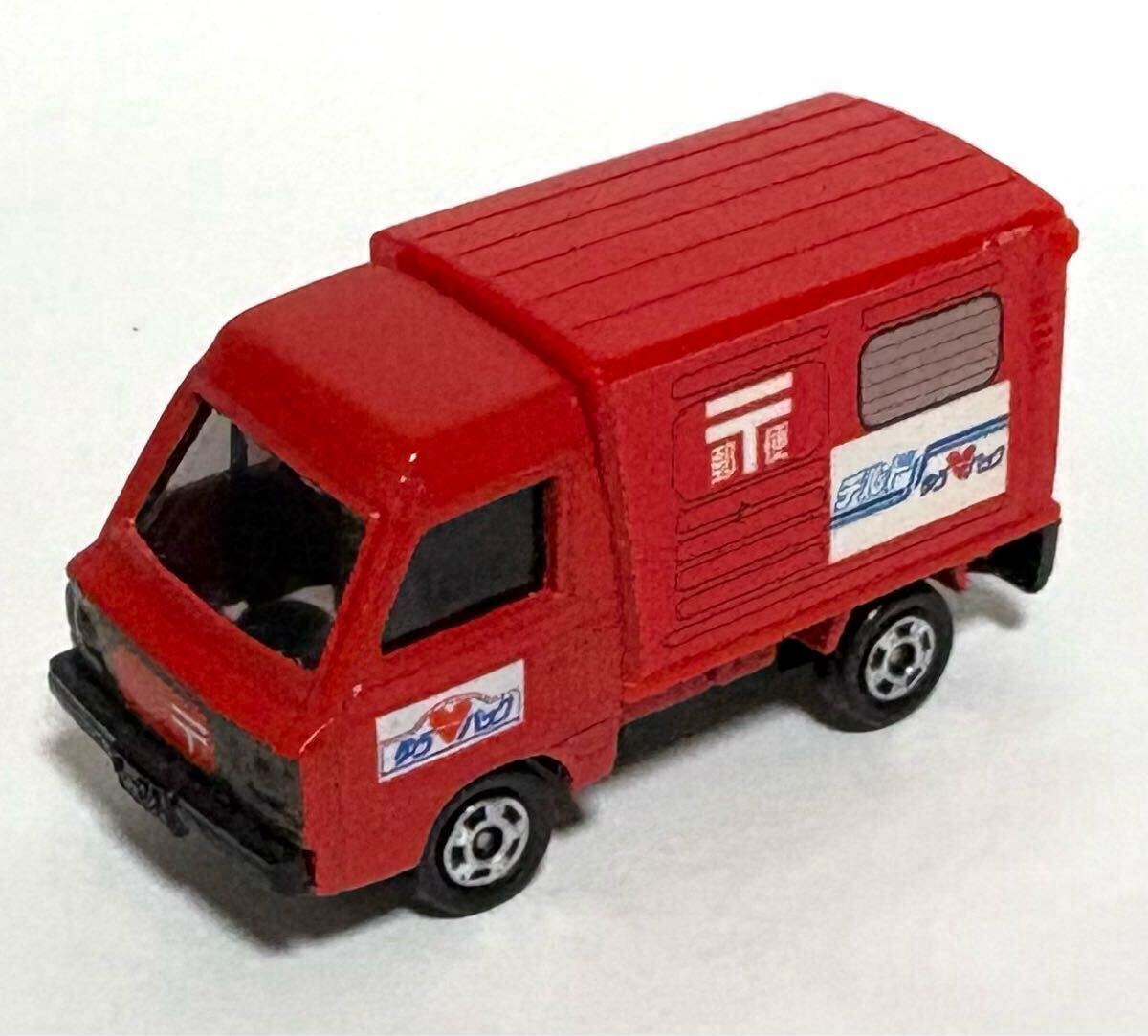  Tomica 67 Subaru Sambar почтовая машина сделано в Китае изначальный без коробки .
