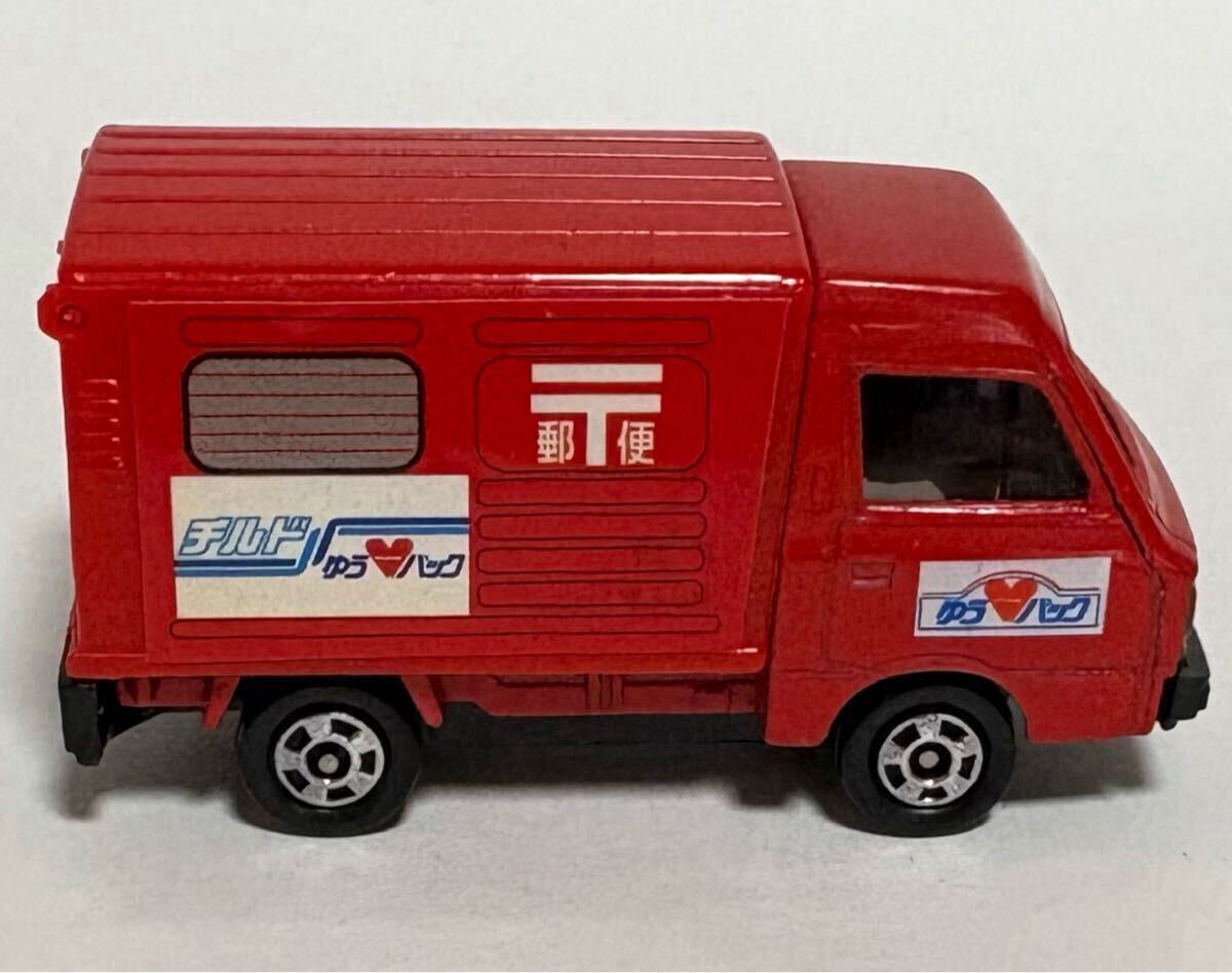  Tomica 67 Subaru Sambar почтовая машина сделано в Китае изначальный без коробки .