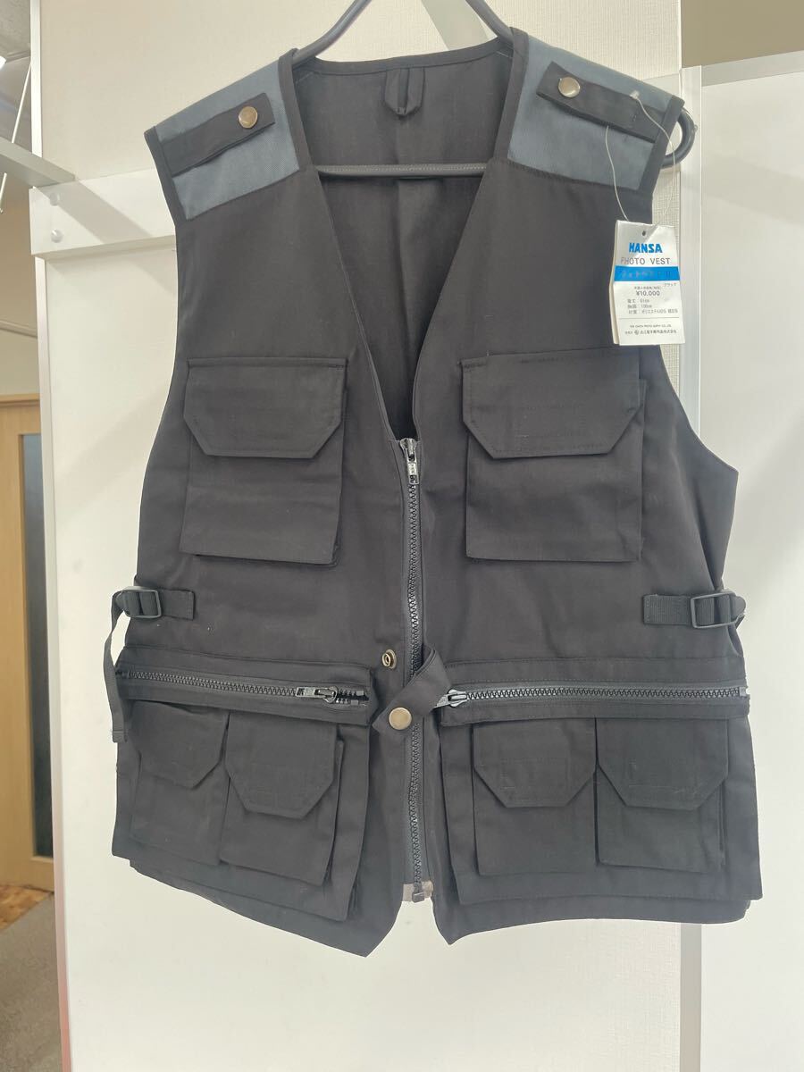 【新品】 フォトベスト　Ⅱ　ブラック　HANSA　管理番号SB378_画像1