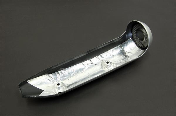 新品 ヤマハ リモコンジョグZRエボ JOG ZR マフラーカバー ヒートガード プロテクター カバー