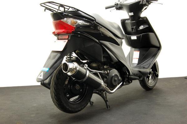 バイクパーツセンター アドレスV125/G/S CF4EA CF4MA カスタムマフラー カーボン スズキ バイクパーツセンター