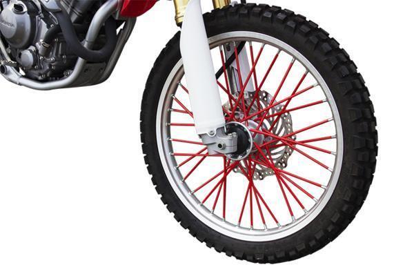 新品 スポークラップ 190mm 赤 40本セット ホイール1本分 レッド スポークスキン バイクパーツセンター