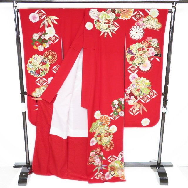 20457【専用】振袖6点セット　松竹梅　扇子松　トール　金駒刺繍　宝尽くし 20457【専用】振袖6点セット 松竹梅 扇子松 トール 金駒刺繍