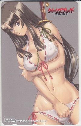  Queen's Blade привилегия телефонная карточка 28 Queen's Blade 