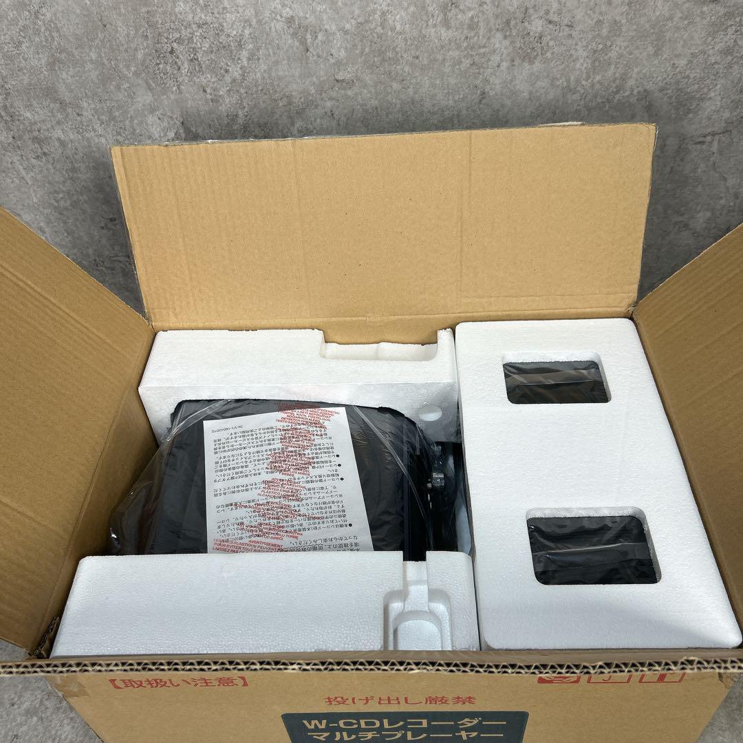 【未使用】CDコピー機能搭載マルチプレーヤー　TCDR-186WC　レコード・カセット・CDをCDへ録音できるマルチプレーヤー_画像6