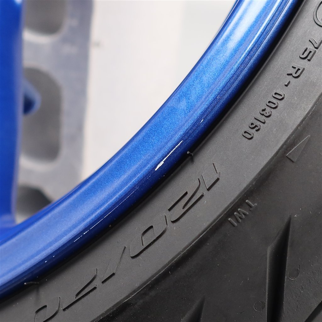 ?BMW/R1100S-BCR 純正 フロントホイール 17×3.50 φ20mm (B0605Z14) 2004年式 検/ボクサーカップレプリカ