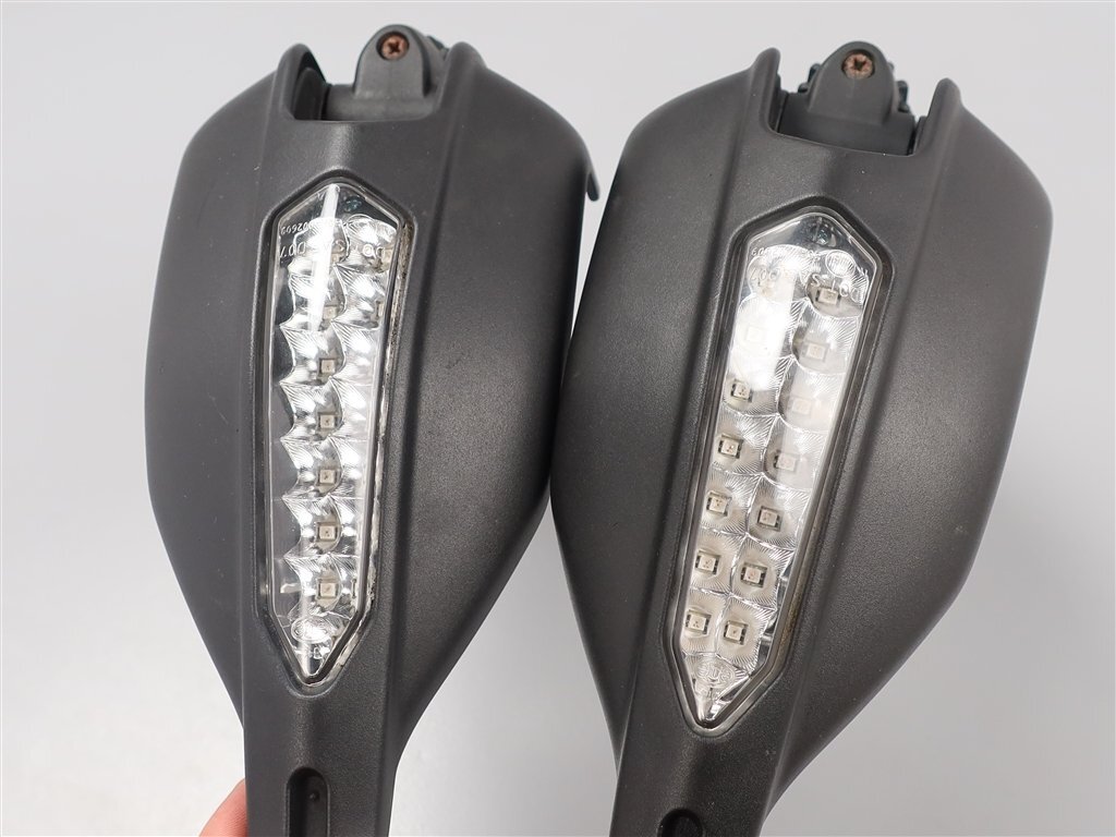 *DUCATI/ Hypermotard 1100EVO SP оригинальный защита рук / защитный кожух ASSY левый правый полный SET (D0613A10) осмотр / зеркало / указатель поворота 