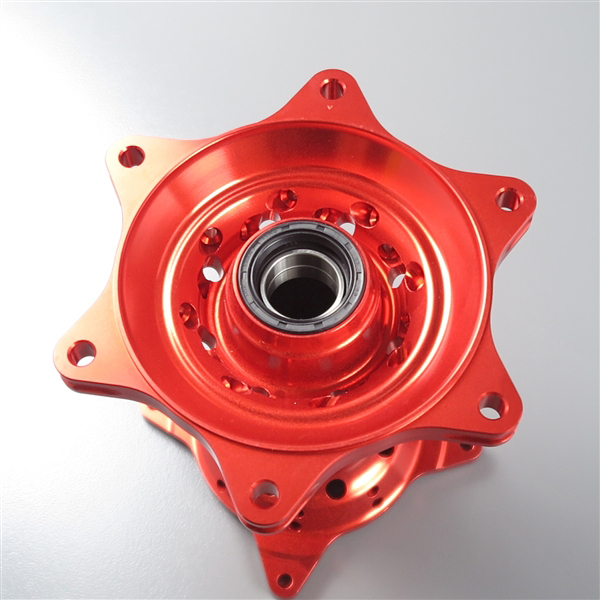 ◇CR125R/CR250R CRF250R/X CRF450R/X Z-WHEEL アステライトハブ リア/レッド 展示品/ホイールハブ (W41-11213)