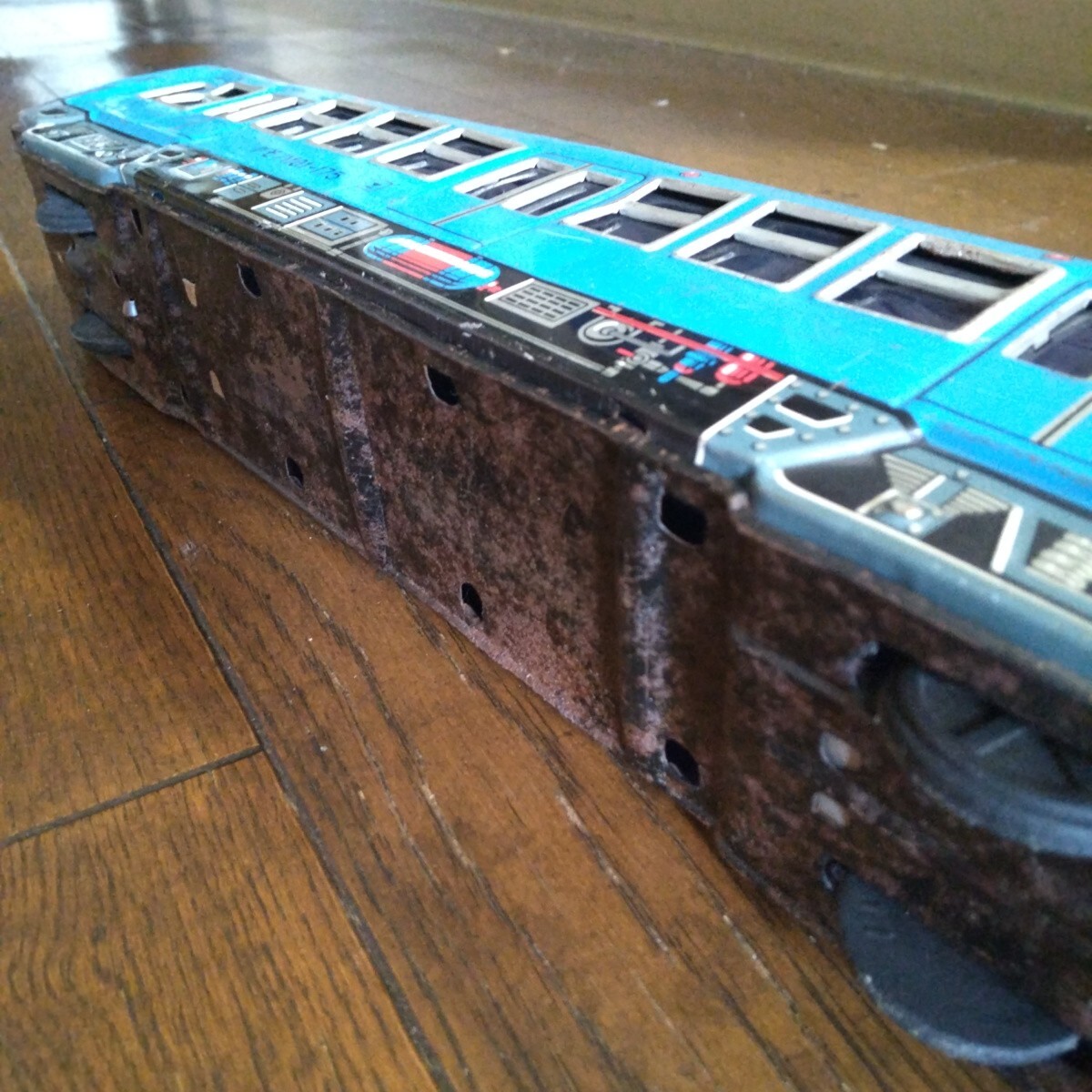 エーワン制 ブリキ國鉄電車 京浜線 當時物。
