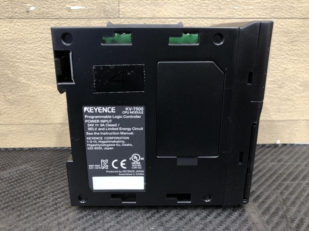 新品未使用 KEYENCE キーエンス CPUユニット KV-8000SO(4221)/高速入出力ユニットKV-SIR32XTセット  中古 未使用品 KEYENCE キーエンス EtherNet⁄IP 内蔵 CPU ユニット KV