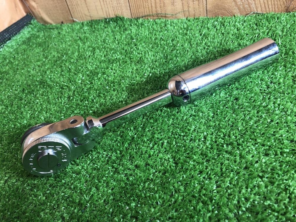 001?未使用品?トップ TOP 首振り伸縮ラチェットレンチ SR-4 ※保管品