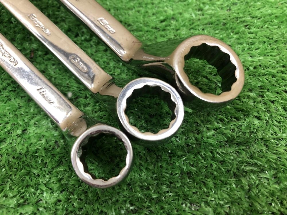 010■おすすめ品■スナップオン Snap-on オフセット ボックスレンチ 3點セット XSOM1415/1213/1011