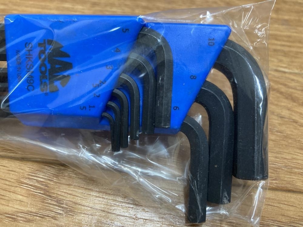 003☆未使用品?即決価格☆　MACTOOLS ヘックスレンチセット SHKML9SB