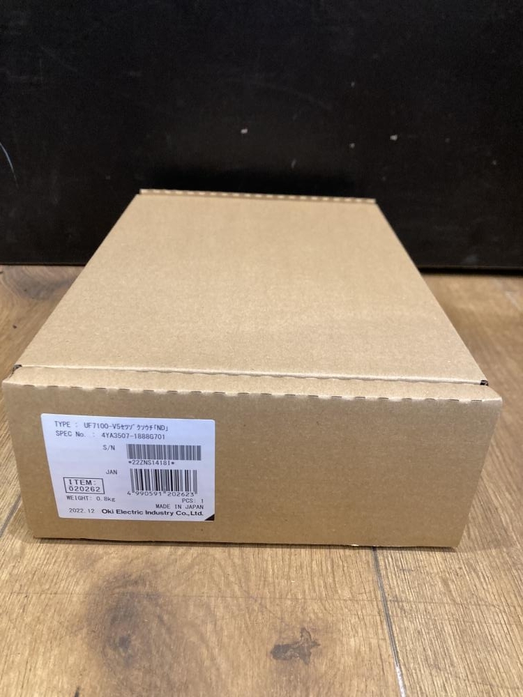 019■未使用品?即決価格■沖電気工業(yè) PHS用管理接続裝置 UF7100-V5セツゾクソウチ「nd」 22年制
