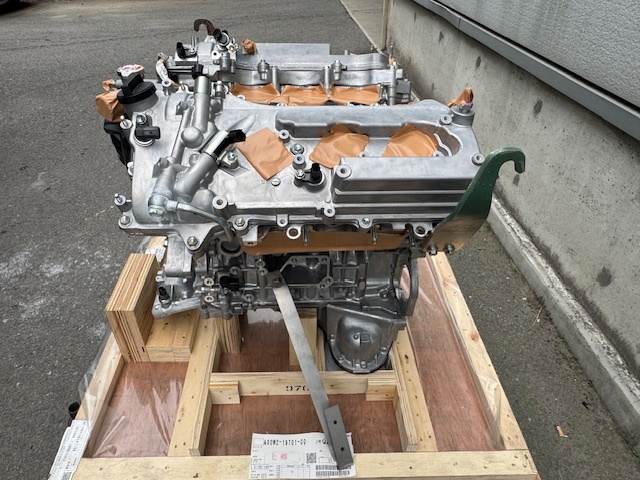 新品 トヨタ2GR-FSE パーシャルエンジンAssy 品番19000-31B13_画像2