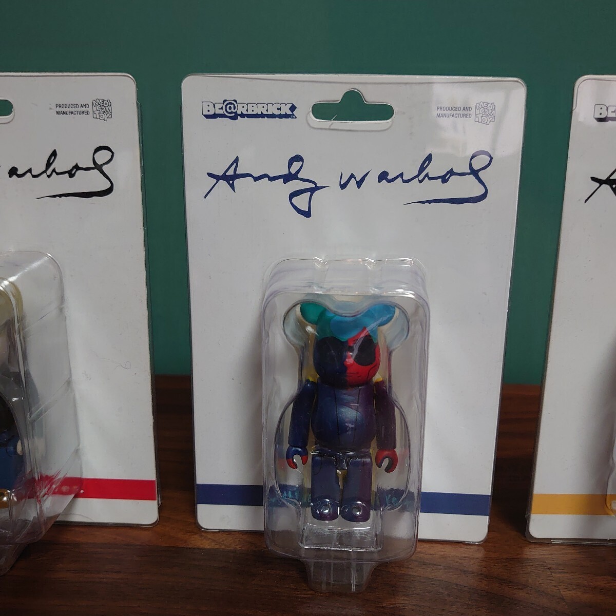 BE@RBRICK Andy Warhol 100％ Set (SILK SCREEN/60's STYLE/80's STYLE) MEDICOM TOY/ ベアブリック アンディ ウォーホール メディコムトイ