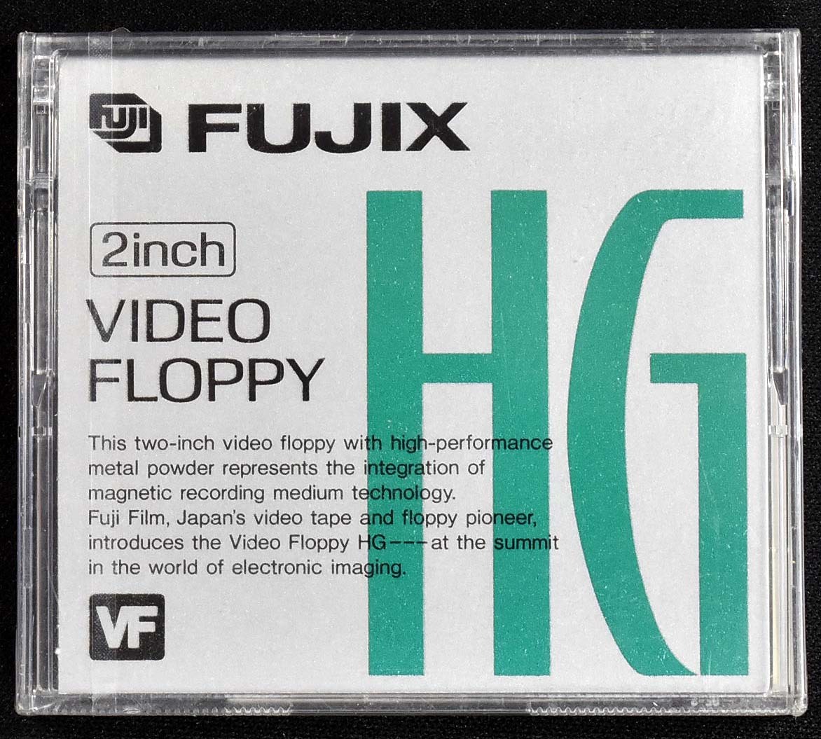 (未使用品 シュリンク未開封) FUJIFILM FUJIX 2inch VIDEO FLOPPY FJX-TV VF HG (管:FJ00 x3s