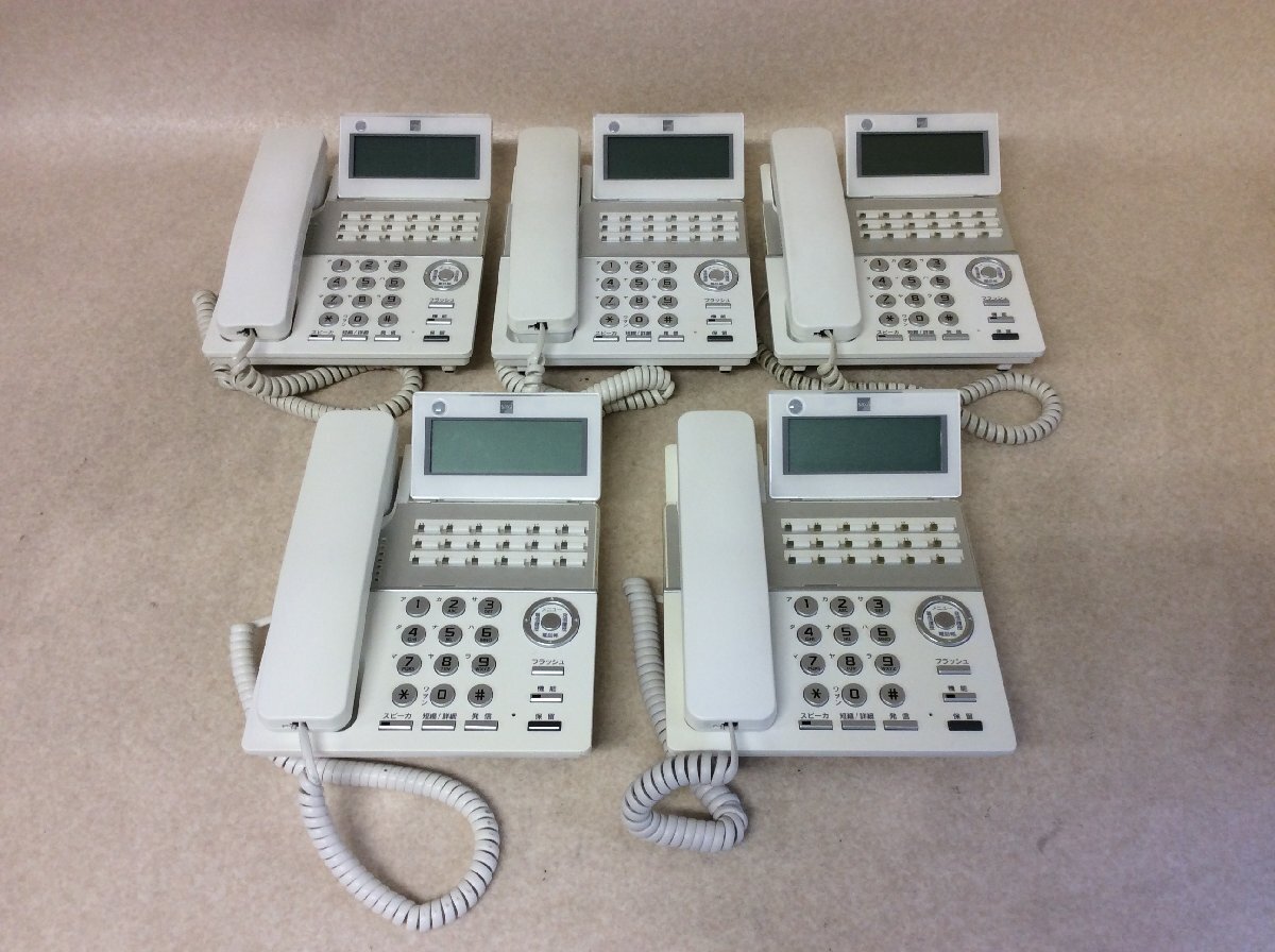 SAXA/ Saxa телефонный аппарат TD810(W) белый 5 шт. комплект [ с гарантией / в тот же день отгрузка / этот день самовывоз возможно / Osaka departure ]No.1
