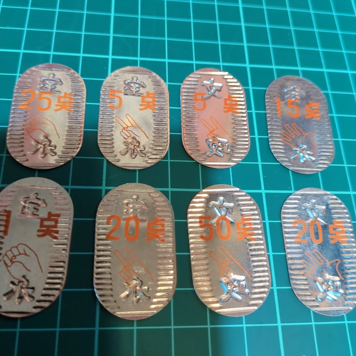  Showa Retro . игрушка жестяная пластина маленький штамп 12 шт. комплект античный Vintage Showa идол жестяная пластина игрушка дагаси магазин 