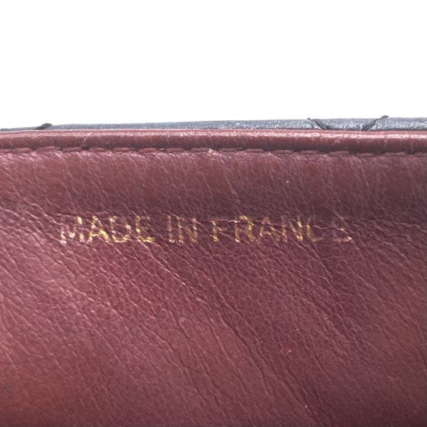 1円 良品 CHANEL シャネル ミニ マトラッセ ターンロック ココマーク ラムスキン チェーン ショルダー バッグ eH0556H