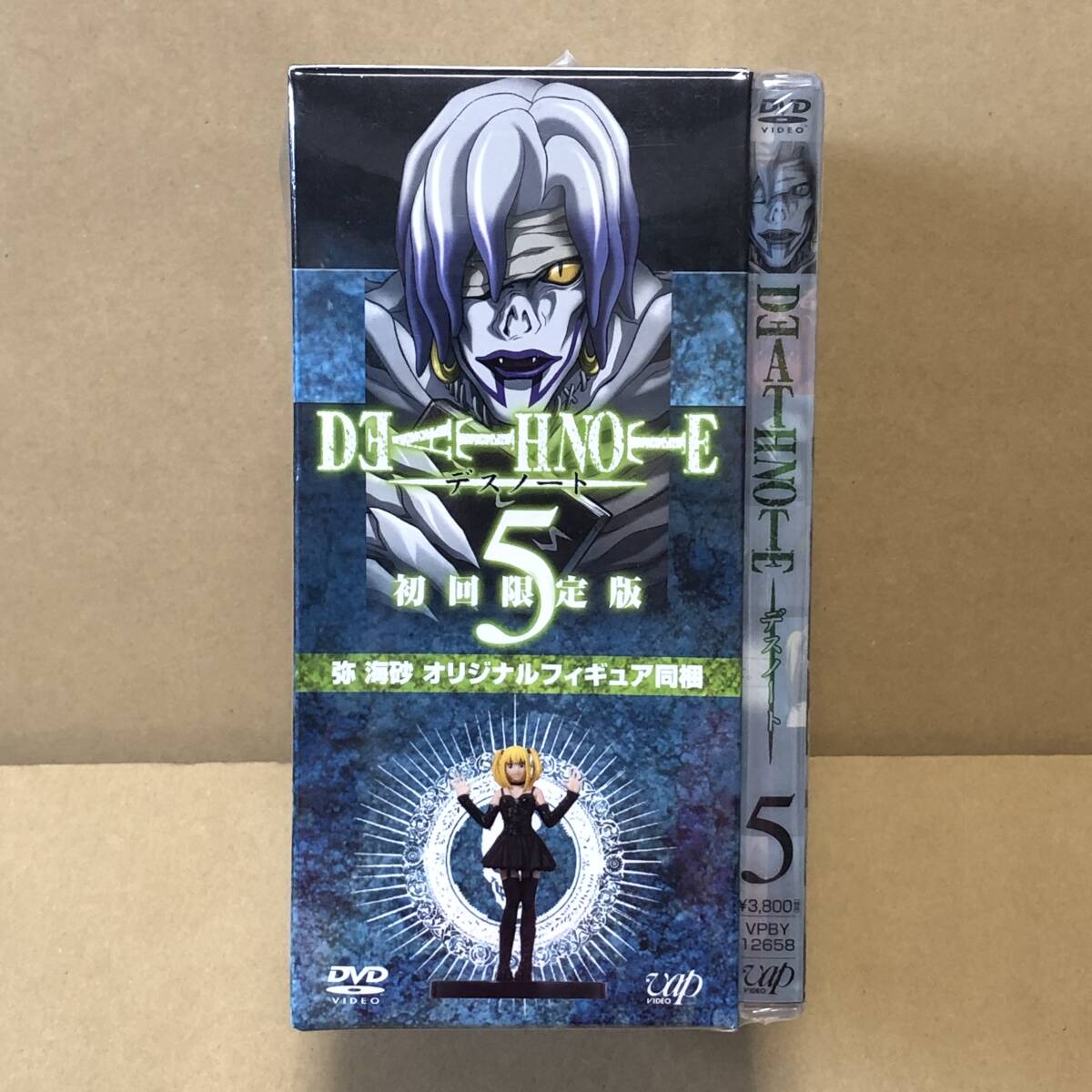 デスノート5 DVD 初回限定盤 弥海砂 オリジナルフィギュア同梱 未開封 ★★★送料無料★★★ 入手困難 超レア アニメ_画像3