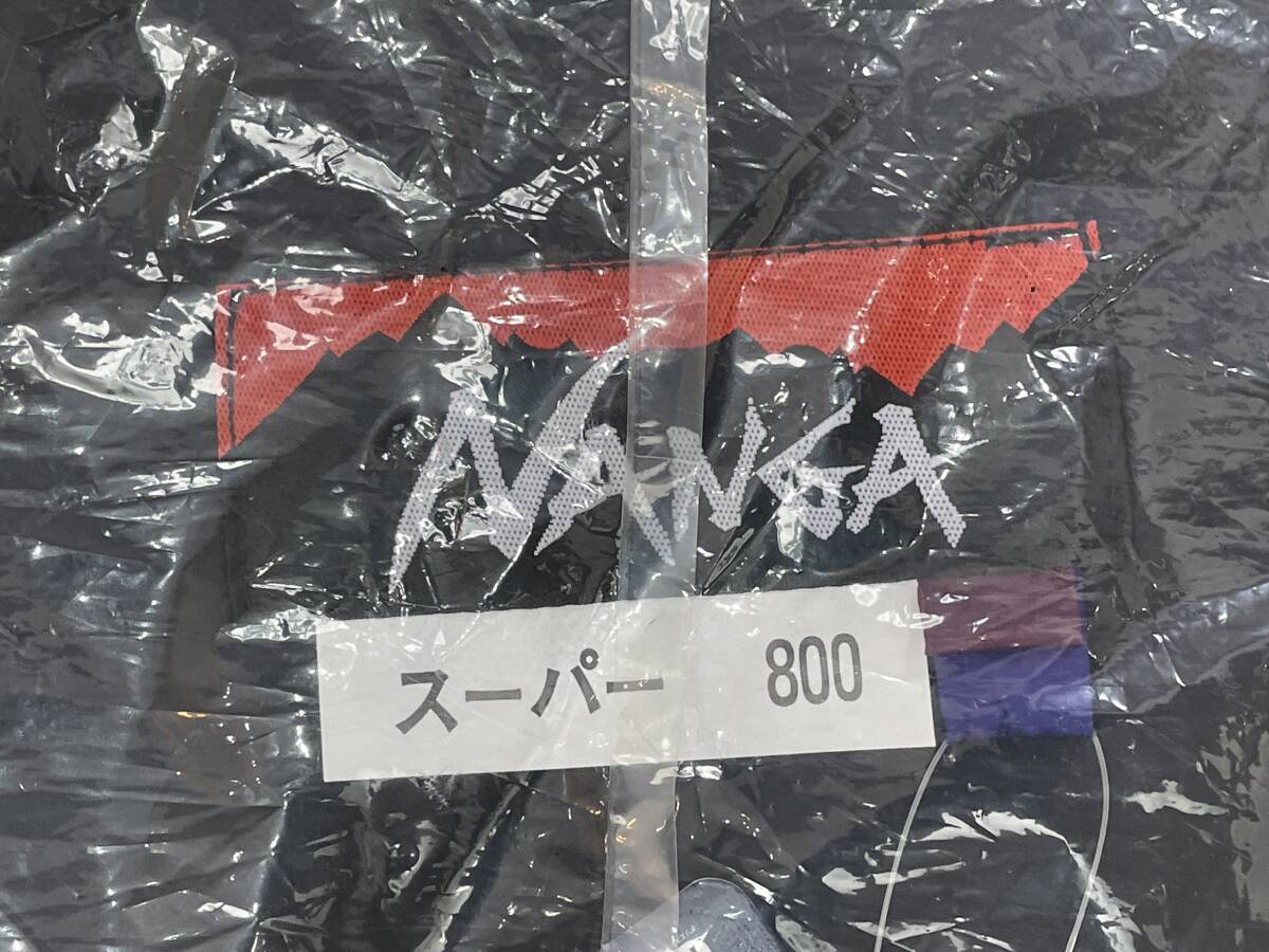 ★【日本制 シュレープ 寢袋】NANGA ナンガ マミー型 シュラフ スーパー800 サイズ：肩幅84×210cm★未使用品