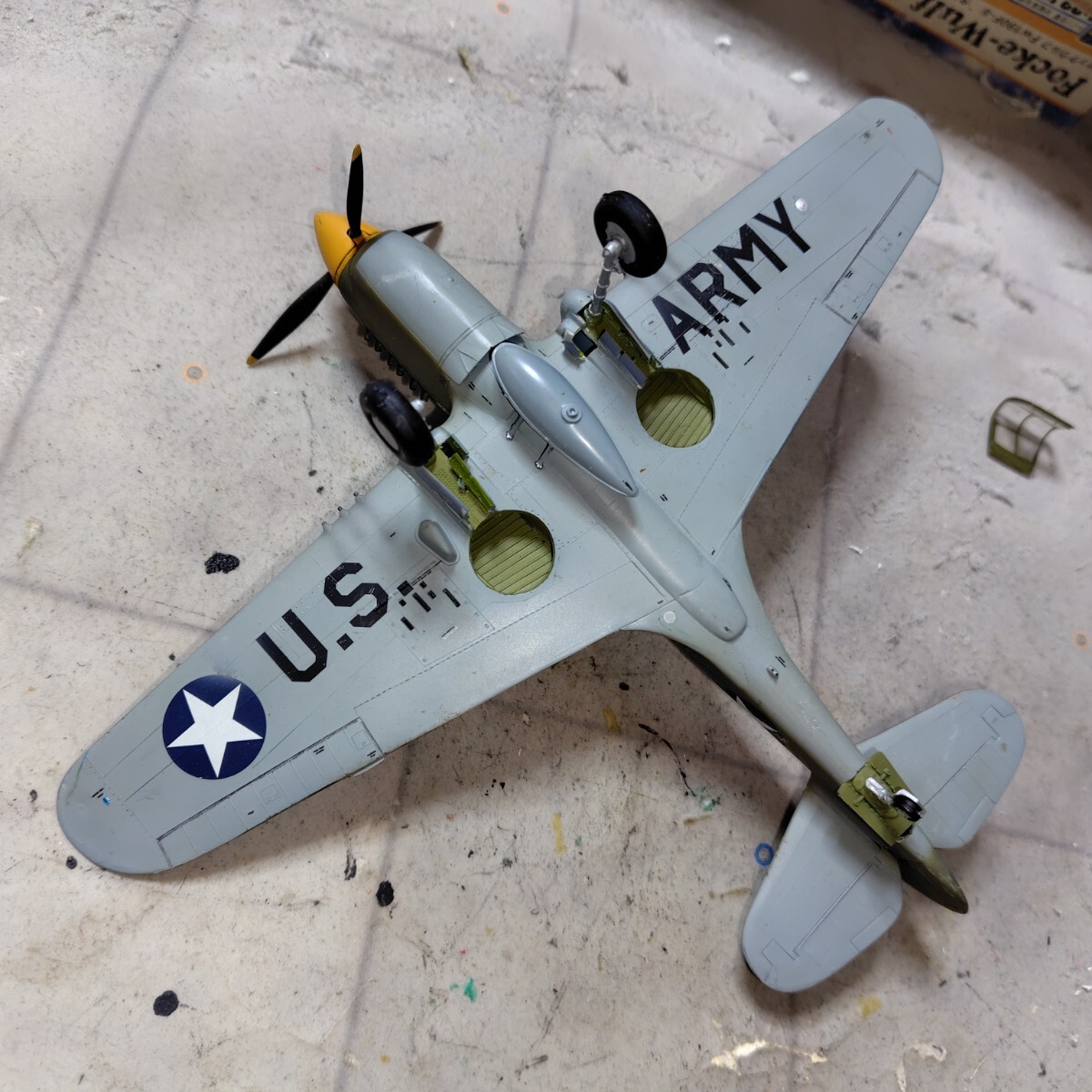 1/48 America суша армия P40 конечный продукт 