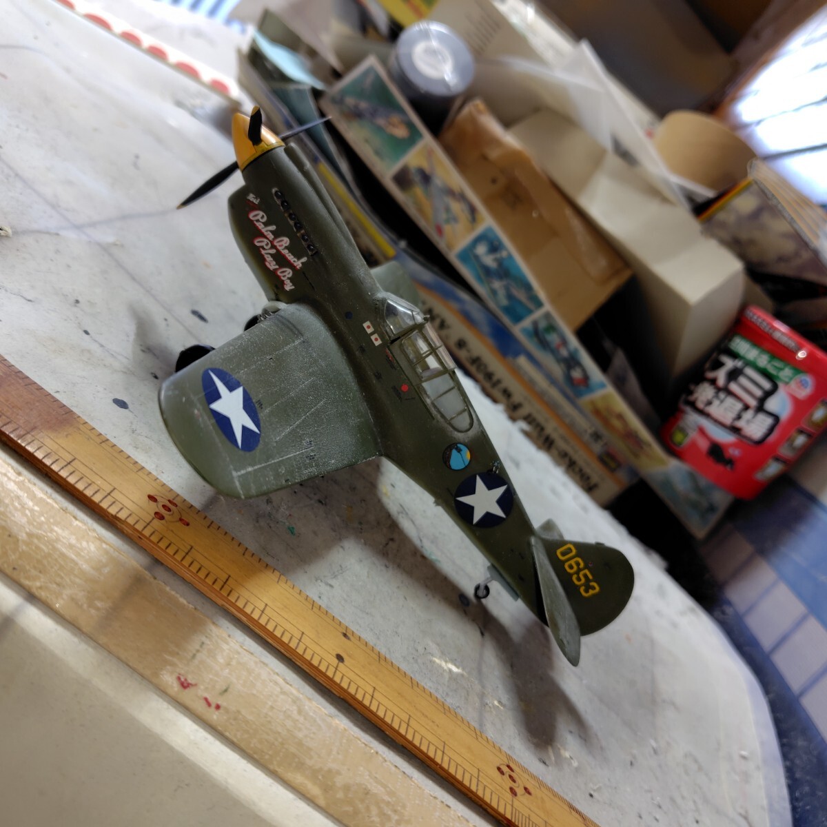 1/48 America суша армия P40 конечный продукт 
