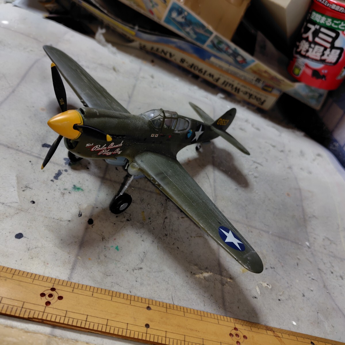 1/48 America суша армия P40 конечный продукт 