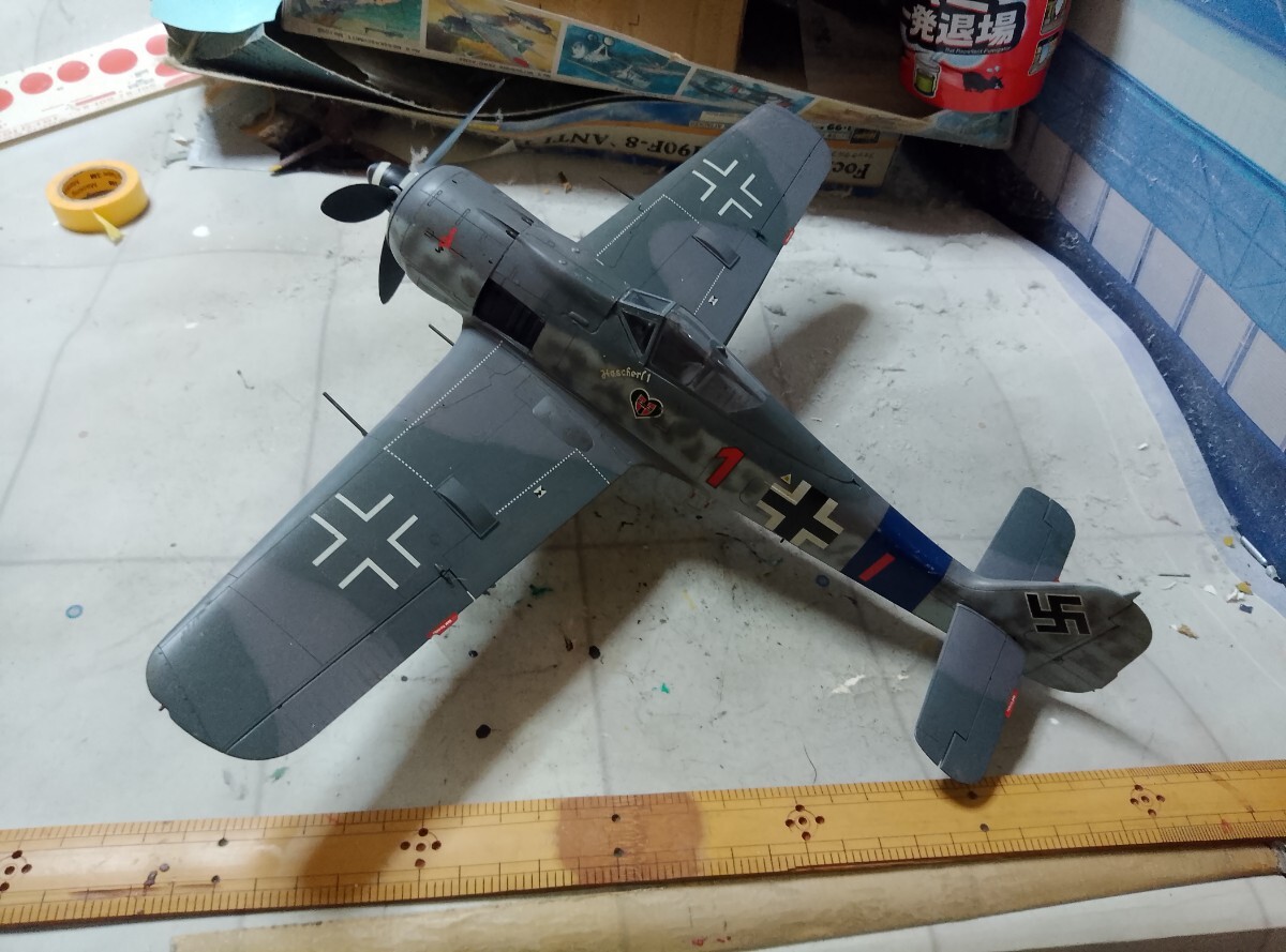 1/32 Германия ВВС Fw190 конечный продукт 