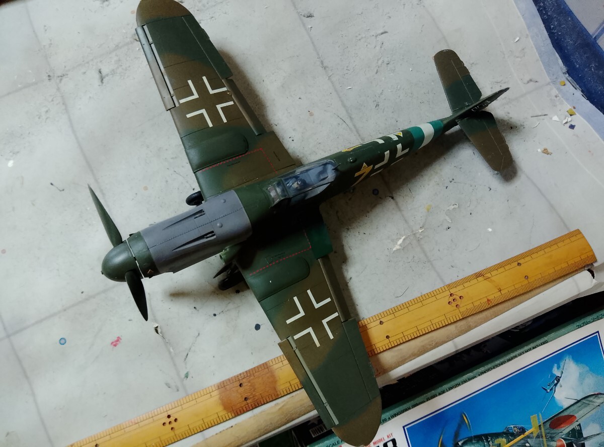 1/32 Германия ВВС Bf109 конечный продукт 