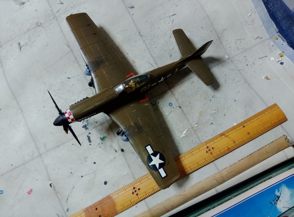 1/48 America суша армия Mustang конечный продукт 