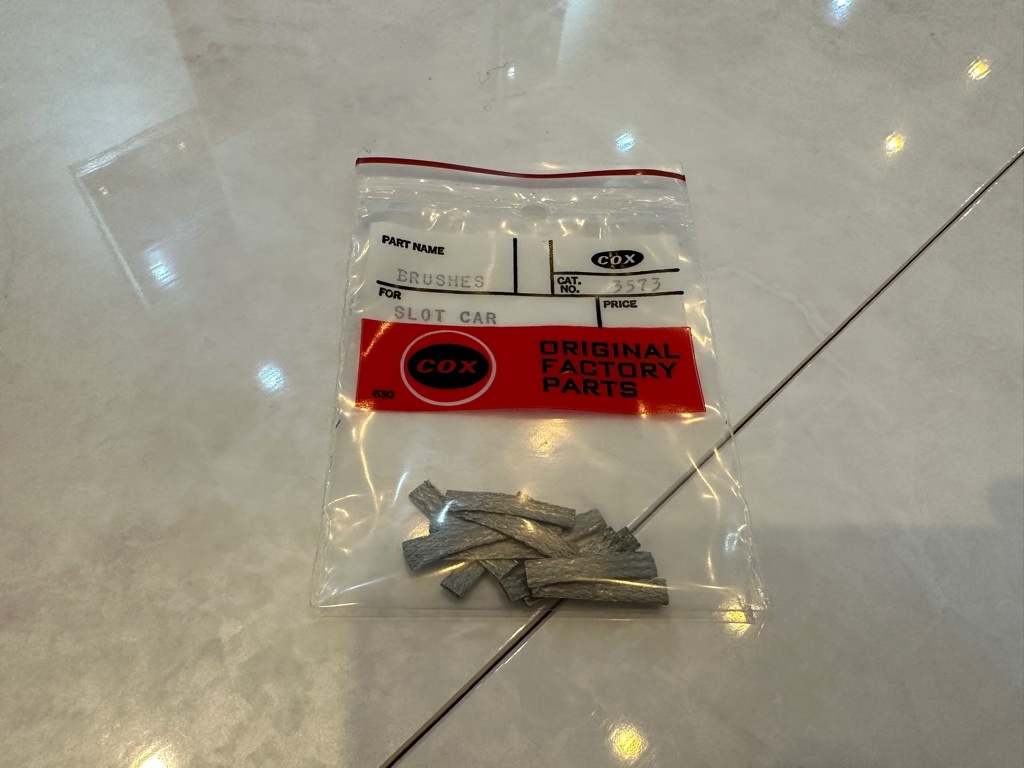 ☆COX 1/24 32 ブラシ　 コックス　BRUSHES SLOT CAR 未使用☆☆
