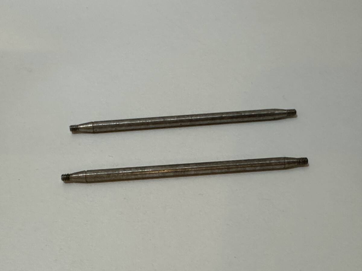 ☆COX 1/24 TAPER AXLES MAG コックス　SLOT CAR テーパーシャフトx2 未使用　2‘6/11 STAINLESS☆