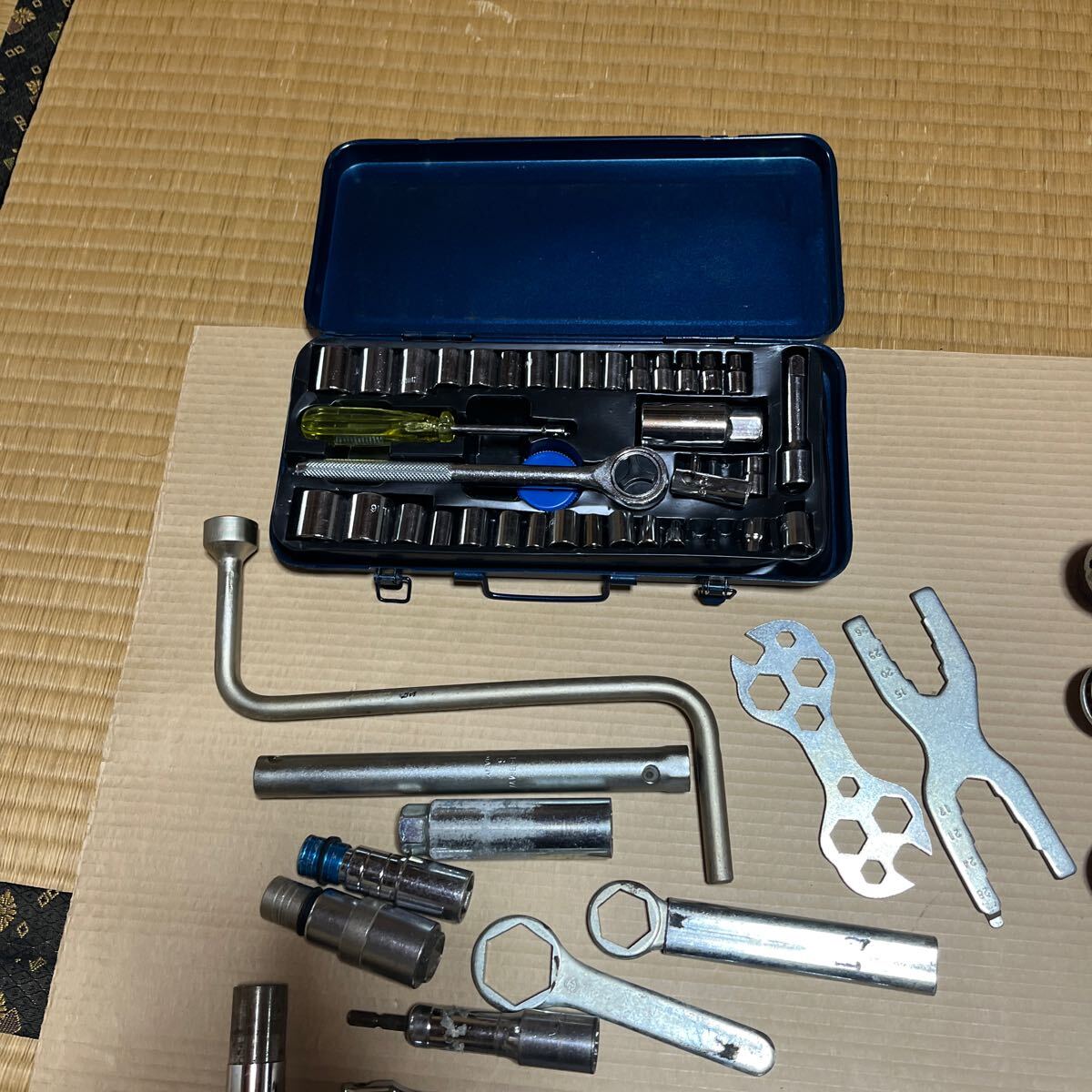 工具まとめて スパナ レンチ　TONEコンビセット　ペンチなど