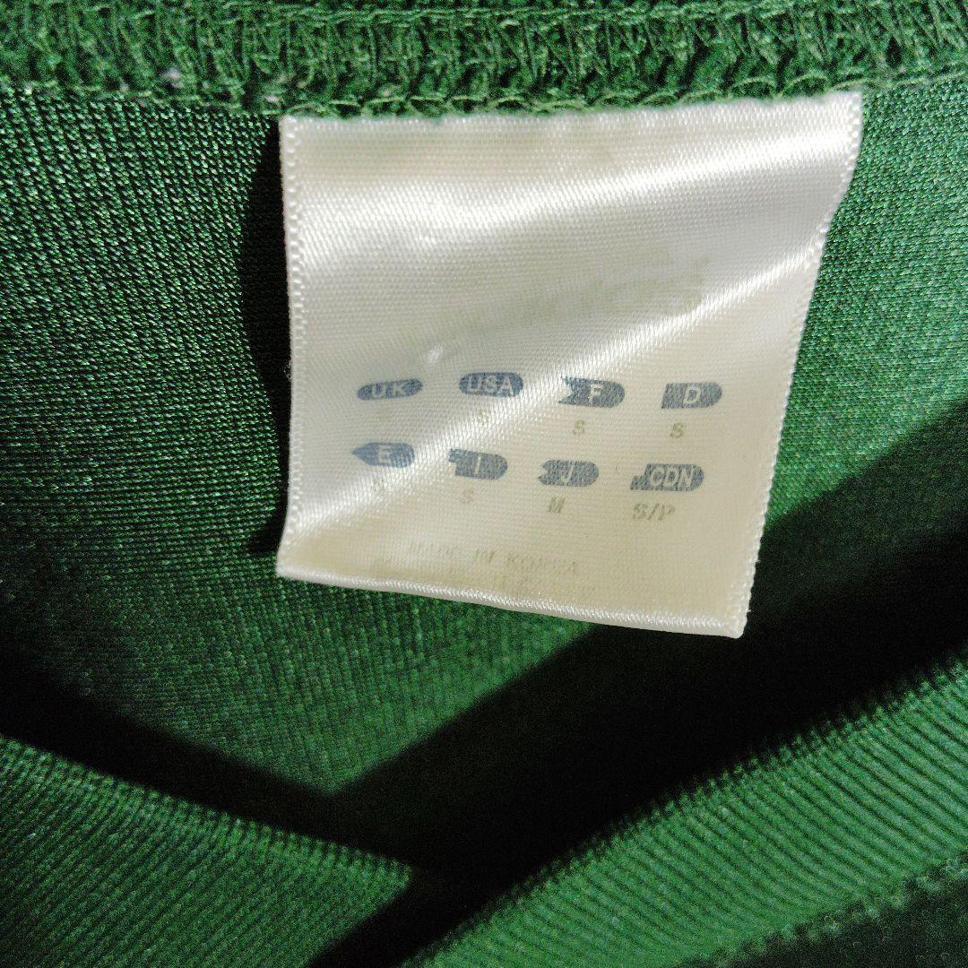 アディダス　adidas　Tシャツ　半袖　ユニフォーム　緑　ノートルダム大學(xué)