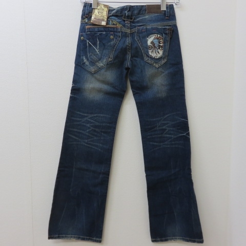 YSS5847★RED PEPPER/レッドペッパー GOLD LABEL ジーンズ デニムパンツ フレア ブーツカット 刺繍 サイズ29 未使用★A