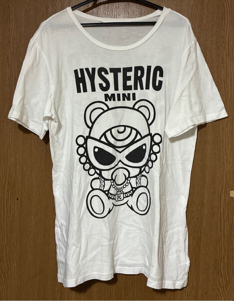 ヒステリックミニ Tシャツ ヒスミニ 160 HYSTERIC MINI Tシャツ キッズ 160 ホワイト 白 ヒステリック