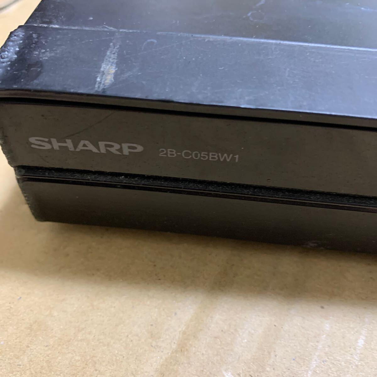 2B-C05BW1 SHARP BDレコーダー B-CASカード付