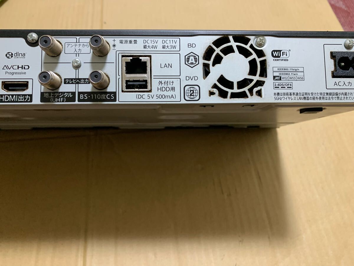 SHARP ブルーレイレコーダー BD-NW2100