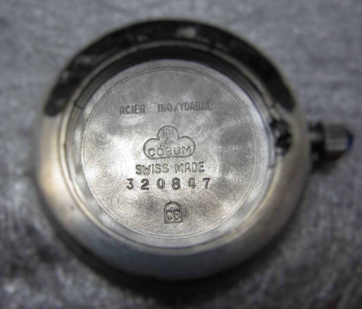  редкий mo Delco rum механический завод наручные часы Corum оригинальный хвост таблеток серебряный 