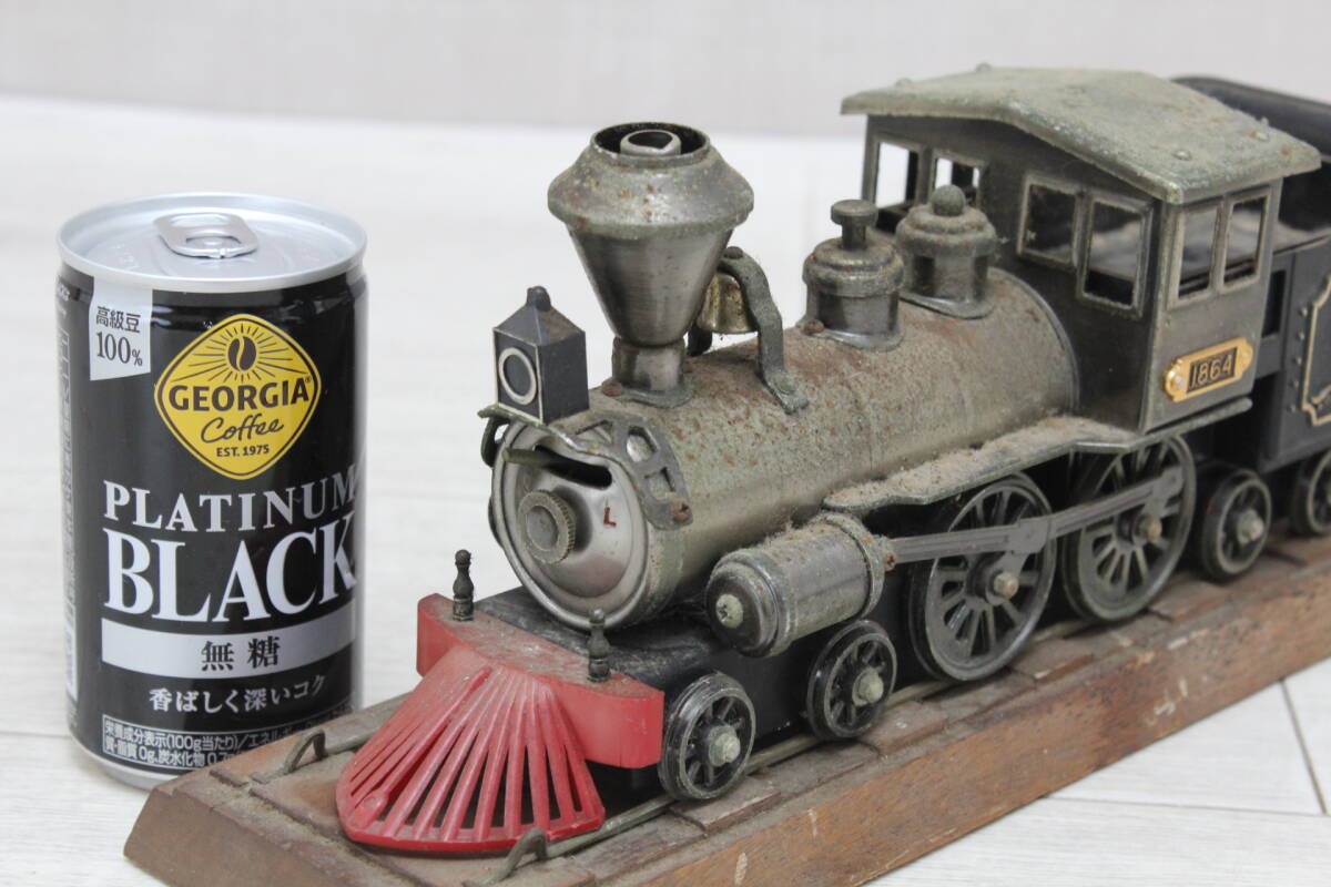 初売り初売り アンティーク 鉄道模型1864 ic-レトロ 蒸気機関車 置物 SL アンティーク雑貨