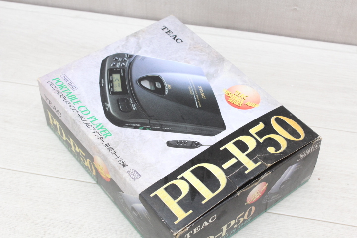 to-TEAC / ティアック / ポータブルCDプレーヤー / PD-P50 / 付屬品あり / オーディオ機(jī)器
